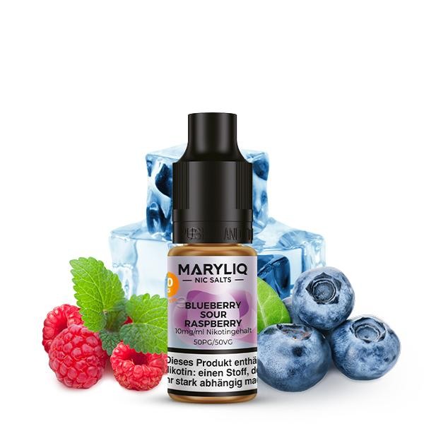 Blueberry Sour Raspberry - MARYLIQ Nikotinsalz