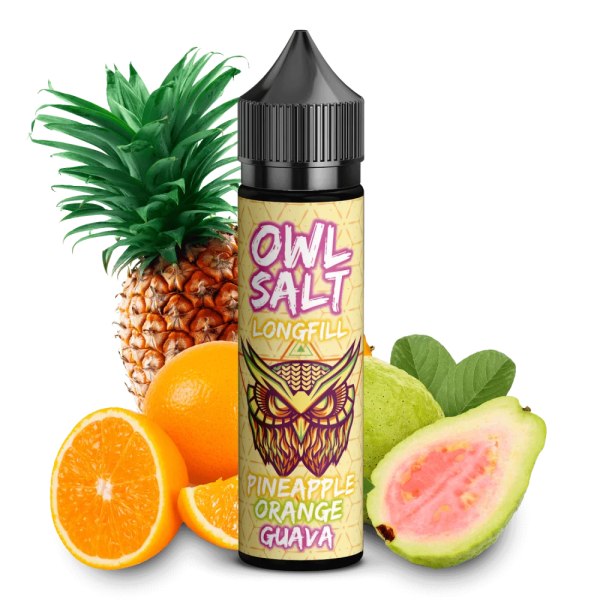 Pineapple Orange Guava Overdosed - OWL Salt Longfill 10ml Aroma