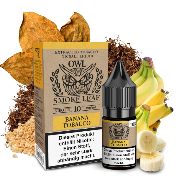 Banana Tobacco - OWL Smoke Leaf Nikotinsalz