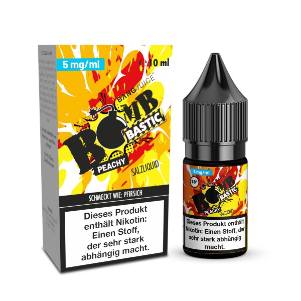 Peachy - Bang Juice BOMBBASTIC Hybrid-Nikotinsalz