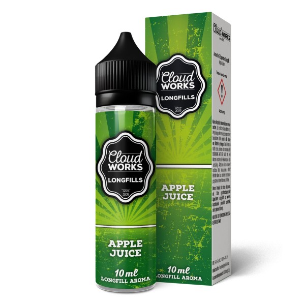 Apple Juice - Cloudworks Overdosed 10ml Longfill Aroma