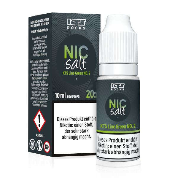 Green No.2 - KTS Nic Salt Nikotinsalz 20mg