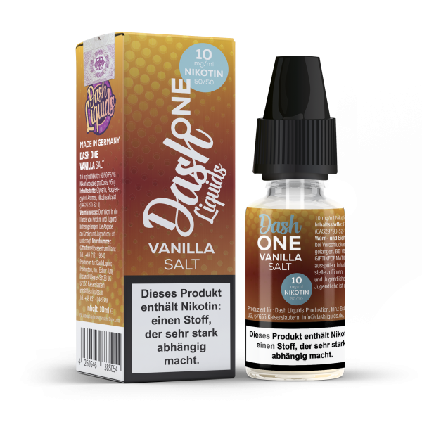 Vanilla - Dash One Nikotinsalz