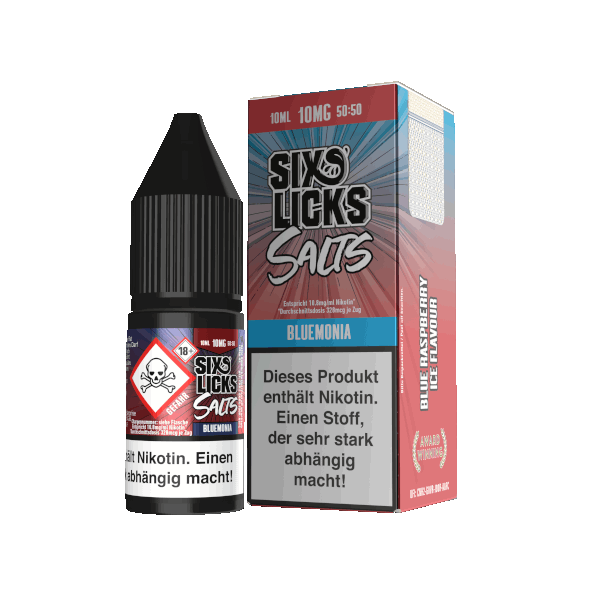 Bluemonia - Six Licks Nikotinsalz