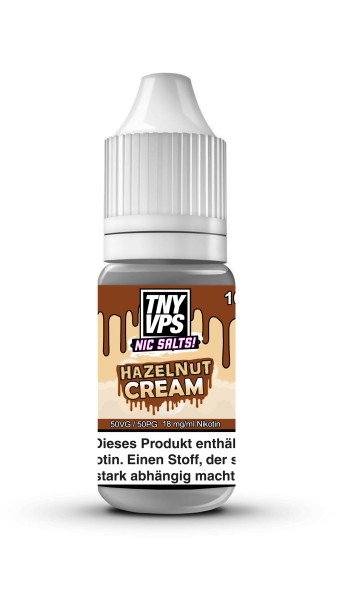 Hazelnut Cream - Tony Vapes Nikotinsalz 18mg