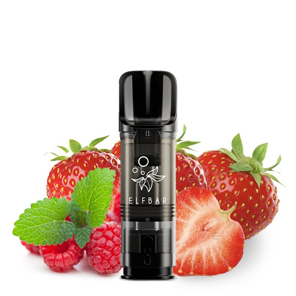 Strawberry Raspberry - ELF BAR ELFA POD 20mg (2x)