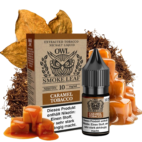 Caramel Tobacco - OWL Smoke Leaf Nikotinsalz