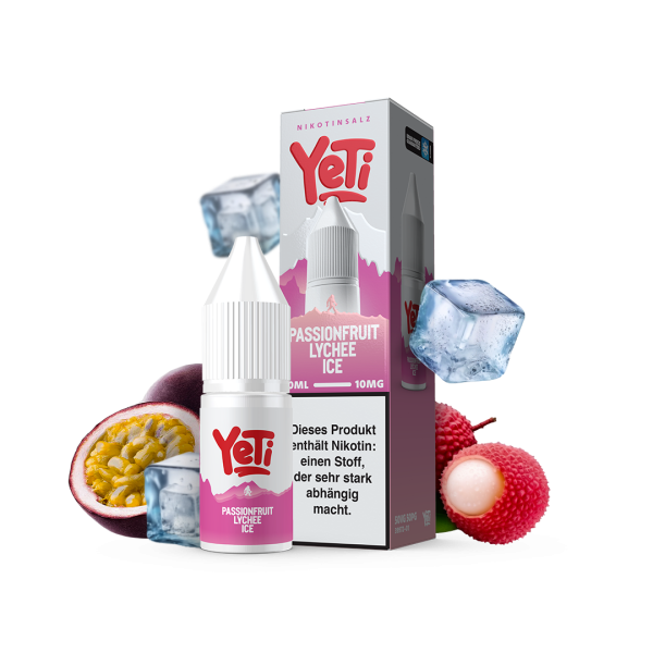 Passionfruit Lychee Ice Overdozed - Yeti Summit Nikotinsalz