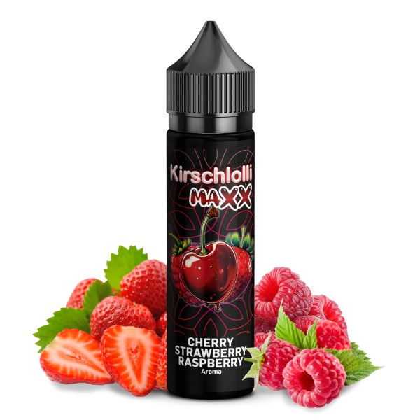 Cherry Raspberry Strawberry Overdosed - Kirschlolli MAXX Aroma 10ml