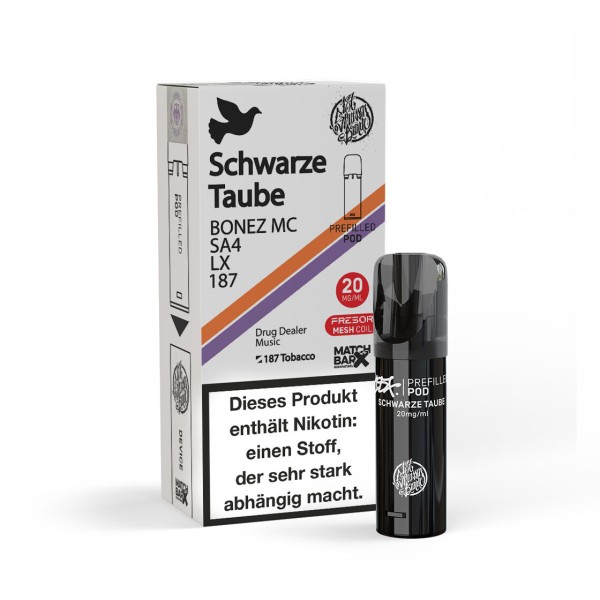 Schwarze Taube - 187 Straßenbande Pod 20mg (1x)