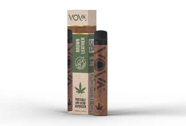 Brown Leather - VOVA Vaporizer