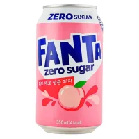 Fanta - Zero Peach - 350ml  [KR]