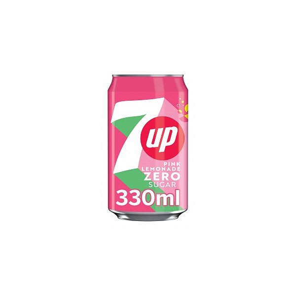 7UP - Pink Lemonade Zero Sugar - 330ml [US]