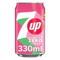 7UP - Pink Lemonade Zero Sugar - 330ml [US]