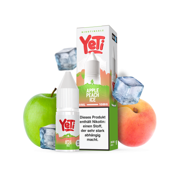Apple Peach Overdozed - Yeti Summit Nikotinsalz 10mg