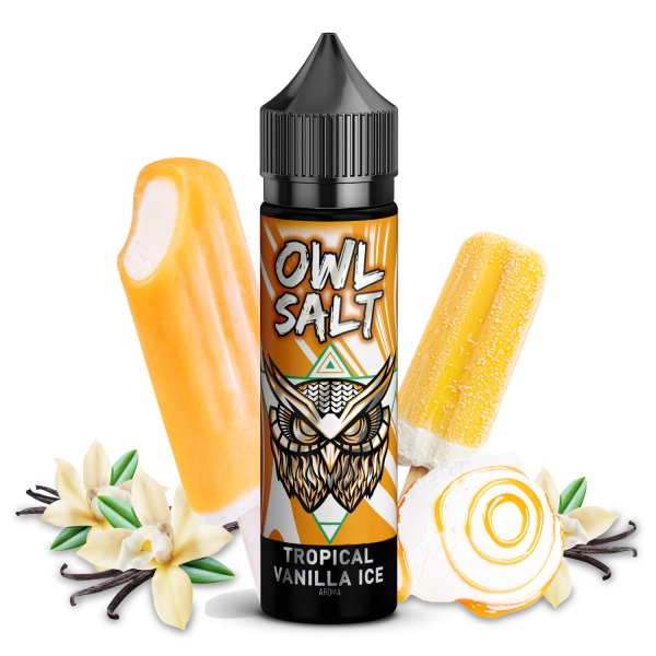 Tropical Vanilla Ice Overdosed - OWL Salt Longfill 10ml Aroma