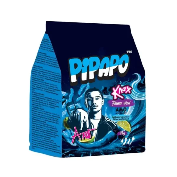 PIPAPO - AMO Knax Chips - Flama Azul - 70g [DE]