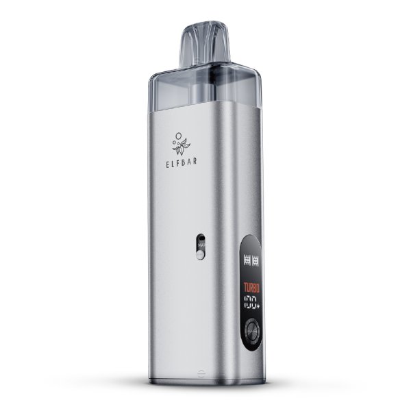 Silver - ELFA ELFX MEGA Refillable Pod Kit 5/10ml