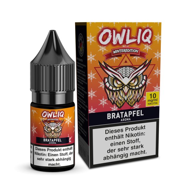 Bratapfel Weihnachtsedition - OWLIQ Nikotinsalz 10mg