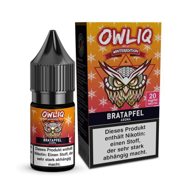 Bratapfel Weihnachtsedition - OWLIQ Nikotinsalz 20mg
