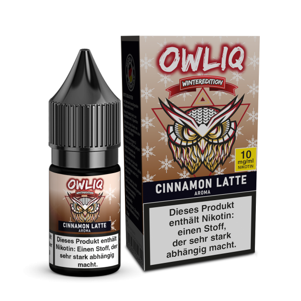Cinnamon Latte Weihnachtsedition - OWLIQ Nikotinsalz 10mg