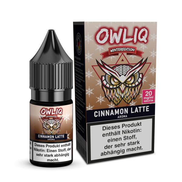 Cinnamon Latte Weihnachtsedition - OWLIQ Nikotinsalz 20mg