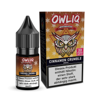 Cinnamon Crumble Weihnachtsedition - OWLIQ Nikotinsalz 20mg
