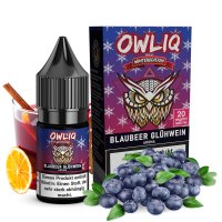 Blaubeer Glühwein Weihnachtsedition - OWLIQ Nikotinsalz 20mg