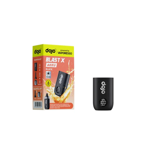 Black - DoJo Blast X Vaporessa Basis Gerät 10ml