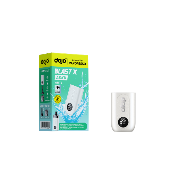 White - DoJo Blast X Vaporessa Basis Gerät 10ml