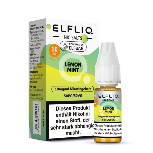 Lemon Mint - ELFLIQ Nikotinsalz