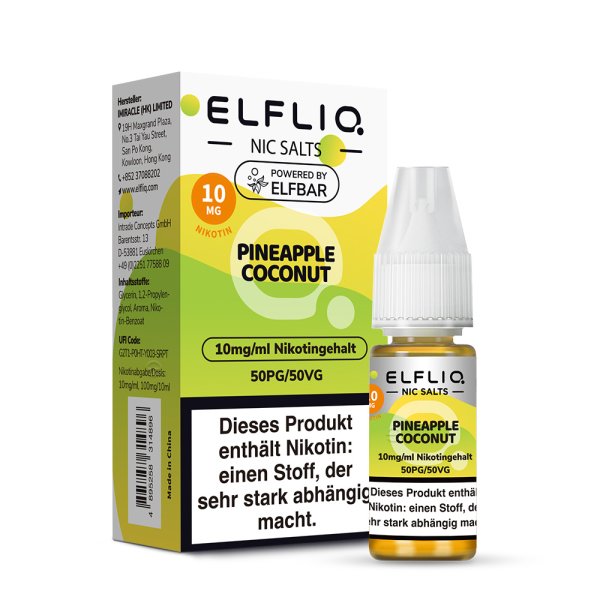 Pineapple Coconut - ELFLIQ Nikotinsalz