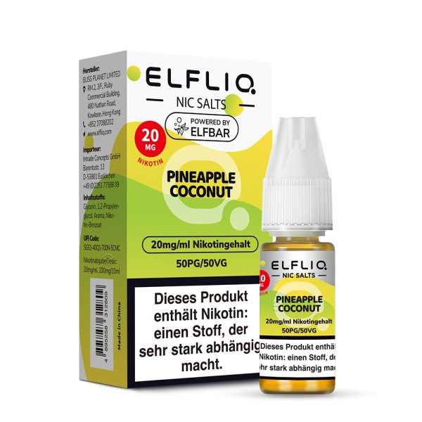 Pineapple Coconut - ELFLIQ Nikotinsalz 20mg