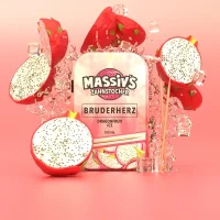 BRUDERHERZ - Dragonfruit Ice - Massivs Zahnstocher (100x)