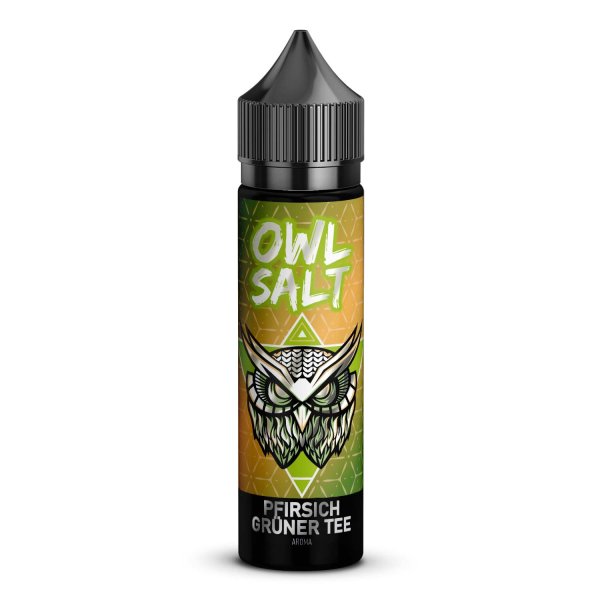 Pfirsich Grüner Tee Overdosed - OWL Salt Longfill 10ml Aroma