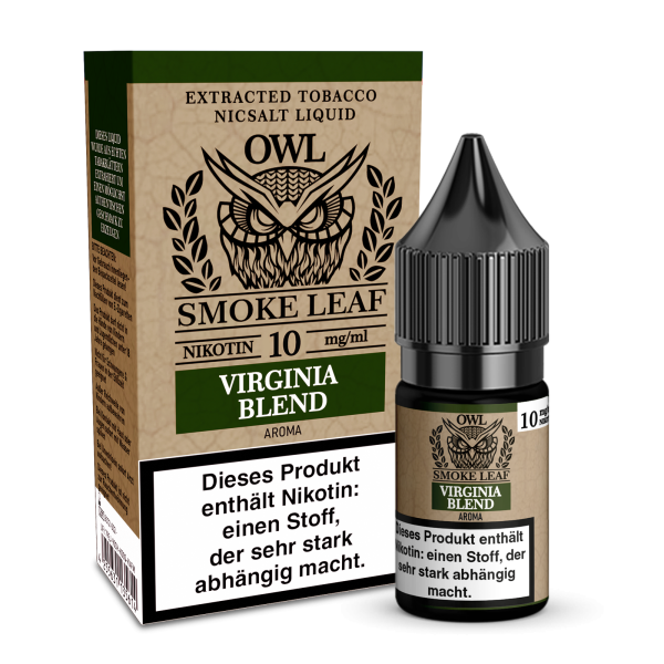 Virginia Blend Tobacco - OWL Smoke Leaf Nikotinsalz