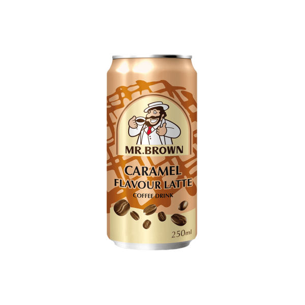 Mr. Brown - Caramel Latte Coffee Drink - 250ml [DE]
