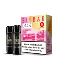 Raspberry Peach - ELF BAR ELFA POD 20mg (2x)