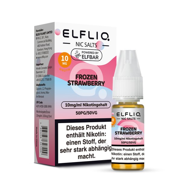 Frozen Strawberry - ELFLIQ Nikotinsalz