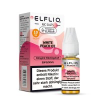 White Peach Ice - ELFLIQ Nikotinsalz