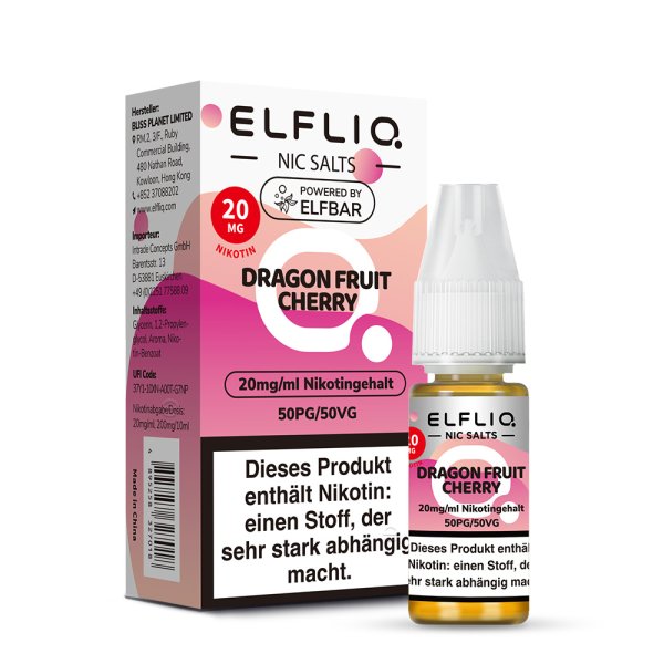 Dragon Fruit Cherry - ELFLIQ Nikotinsalz 20mg