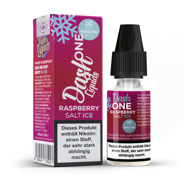 Raspberry Ice - Dash One Nikotinsaltz 10mg