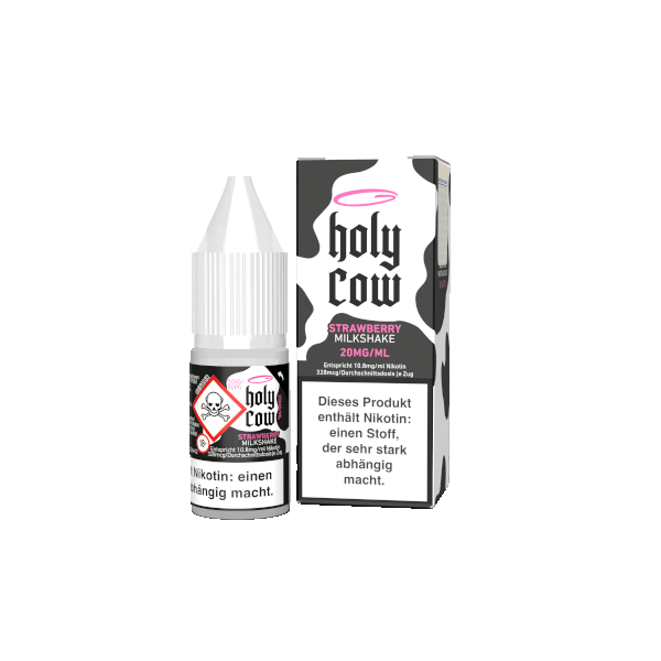 Strawberry Milkshake - Holy Cow NicSalt 20mg