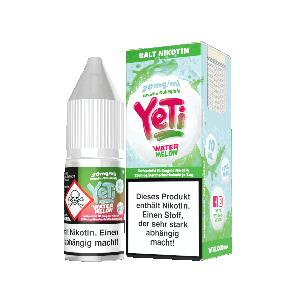 Watermelon - Yeti Nikotinsalz 20mg