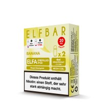 Banana - ELF BAR ELFA POD 20mg (2x)