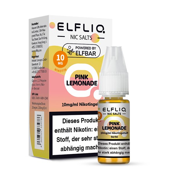Pink Lemonade - ELFLIQ Nikotinsalz 10mg
