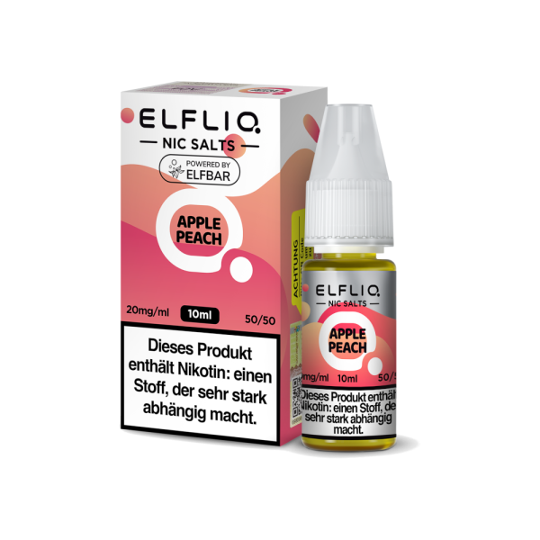 Apple Peach - ELFLIQ Nikotinsalz 10mg