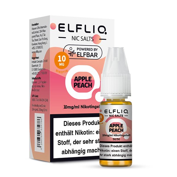 Apple Peach - ELFLIQ Nikotinsalz 10mg