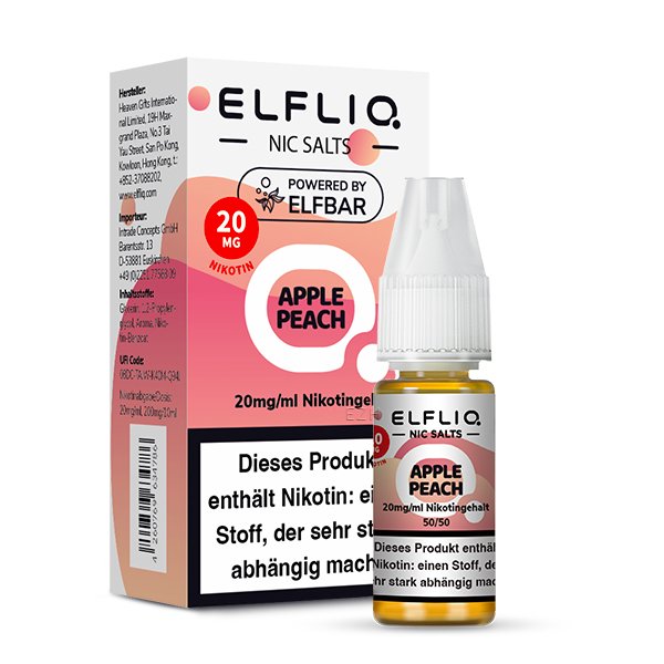 Apple Peach - ELFLIQ Nikotinsalz 20mg