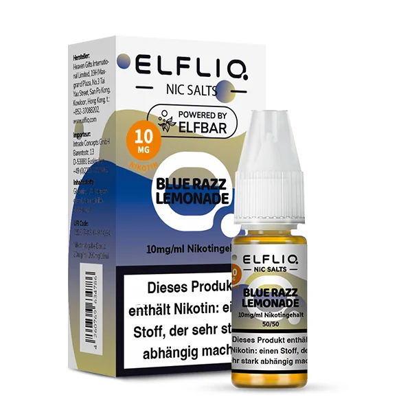 Blue Razz Lemonade - ELFLIQ Nikotinsalz